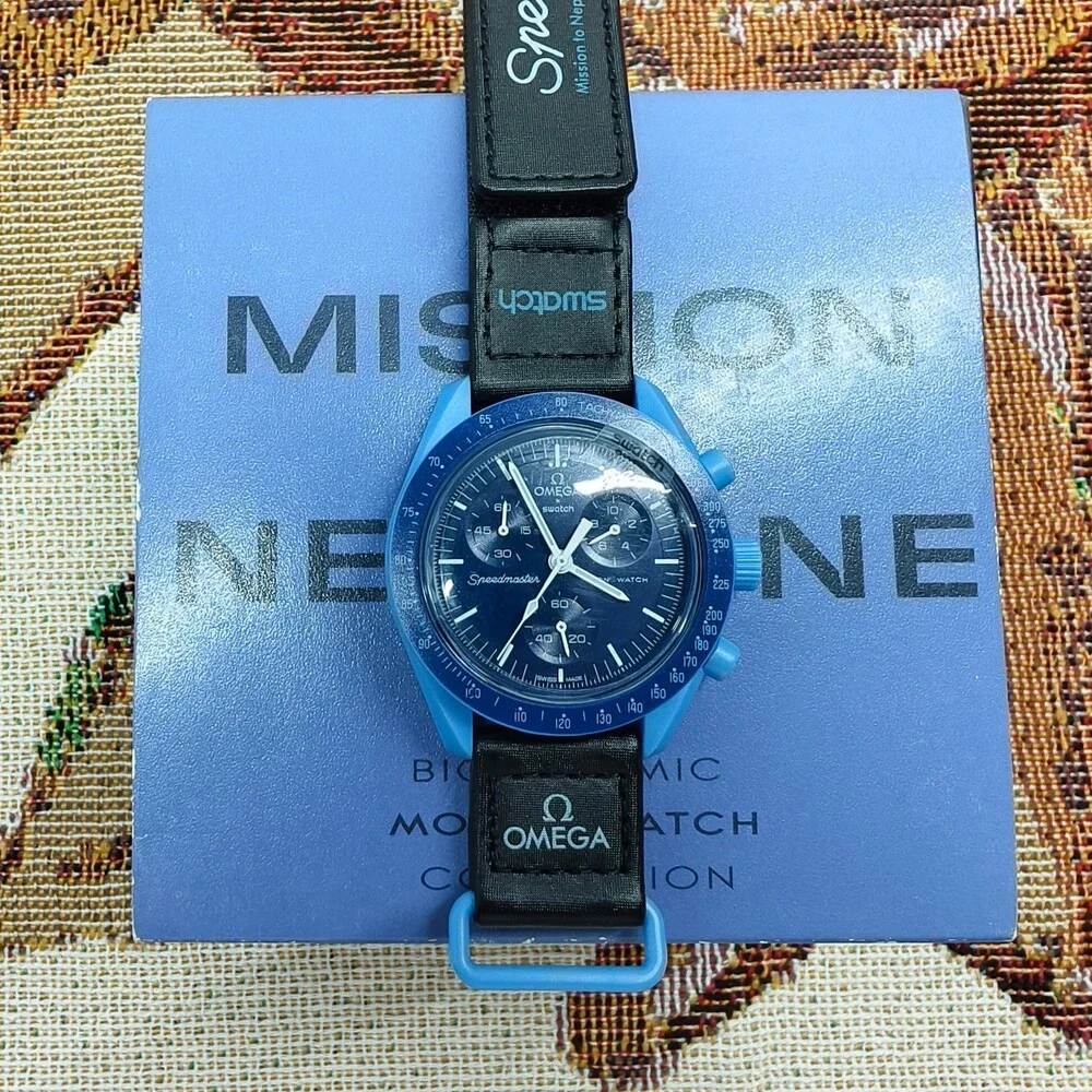 Swatch x Omega MoonSwatch Mission to Neptune Watch